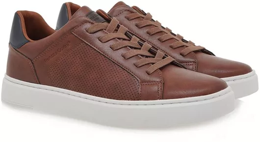 Renato Garini Ανδρικά Sneakers Ταμπά με Μπλε Στάμπα