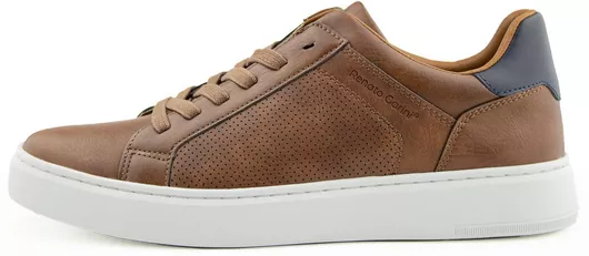 Renato Garini Ανδρικά Sneakers Tan / Navy / Coffee / White