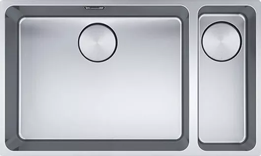 Νεροχύτης Franke Mythos Myx 160-50-16 Υποκαθήμενος Δεξιός Inox ΜxΠ Ασημί