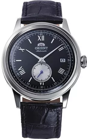 Ανδρικό Ρολόι Orient Αυτόματο με Μαύρο Δερμάτινο Λουράκι