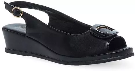 Parex Καλοκαιρινές Γυναικείες Πλατφόρμες Μαύρο