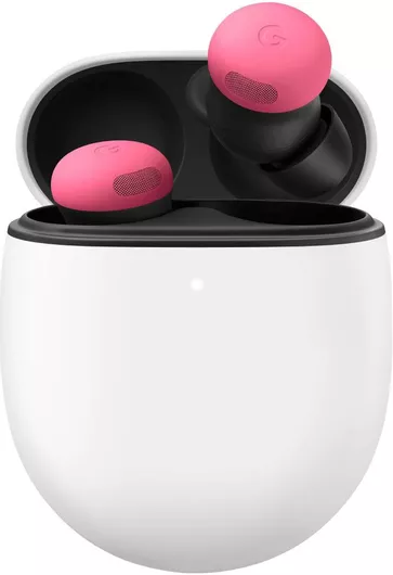 Google Pixel Buds Pro 2 Bluetooth Handsfree Ακουστικά με Αντοχή στον Ιδρώτα & Θήκη Φόρτισης Peony