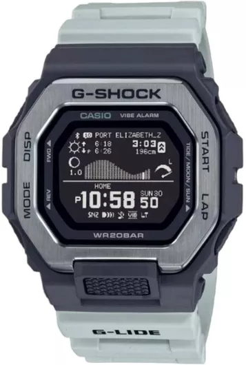 Casio Ψηφιακό Ρολόι Μπαταρίας Λευκό GBX-100TT-8ER