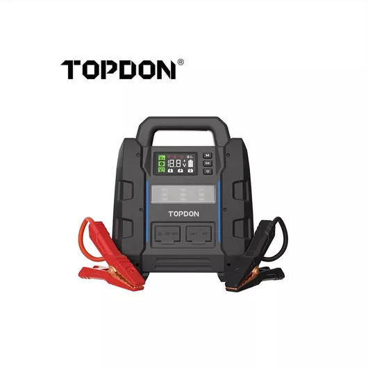 Topdon Φορητός Εκκινητής Μπαταρίας Αυτοκινήτου με Φακό 12V
