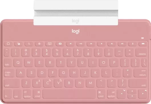 Πληκτρολόγιο Logitech Keys-To-Go Ασύρματο Bluetooth Αγγλικό US Ροζ