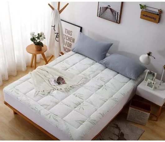 Ανώστρωμα Ariete Διπλό Polyester με Ίνες Μπαμπού & Λάστιχα Εφαρμογής 140x200x4cm