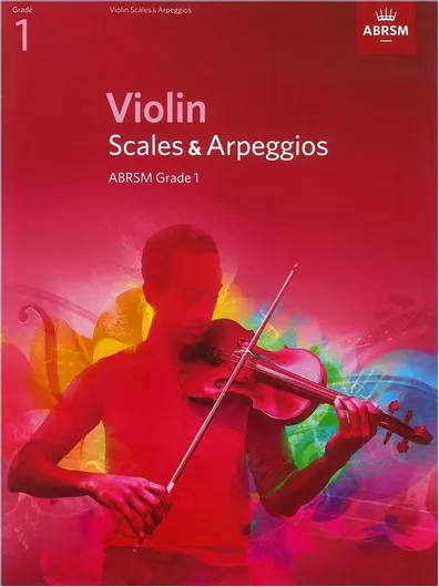 Παρτιτούρα για Βιολί ABRSM Violin Scales & Arpeggios Grade 1