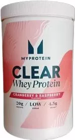 Πρωτεΐνη Ορού Γάλακτος Myprotein Clear Whey Protein με Γεύση Cranberry & Rasberry 500gr