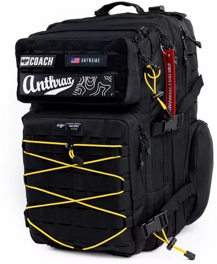 Σακίδιο Πλάτης Anthrax Machines Deployment 3.0 45lt Μαύρο Κίτρινο