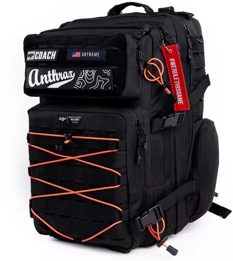Σακίδιο Πλάτης Anthrax Machines Deployment 3.0 45lt Μαύρο Πορτοκαλί