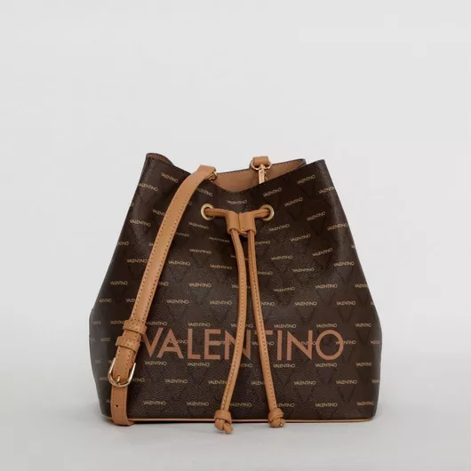 Γυναικεία Τσάντα Ώμου/Χιαστί Valentino VBS3KG24 από Δερματίνη Καφέ