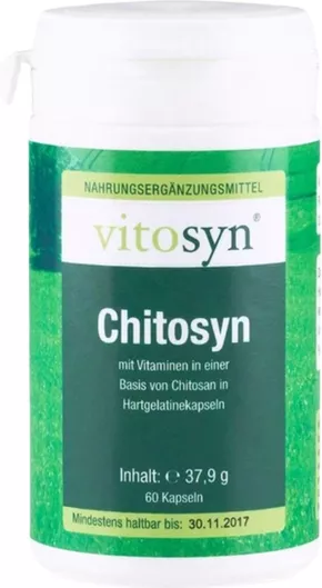 Metapharm Vitosyn Chitosyn με Χιτοζάνη & Βιταμίνες 60 Κάψουλες