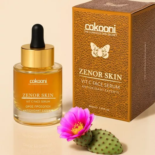 Serum Προσώπου Cokooni Zenor Vit C για Αντιγήρανση & Λάμψη με Βιταμίνη C 30ml
