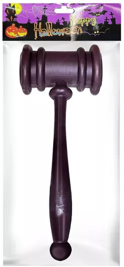 Αποκριάτικο Σφυρί Δικαστή από Πλαστικό - 1 Τεμάχιο