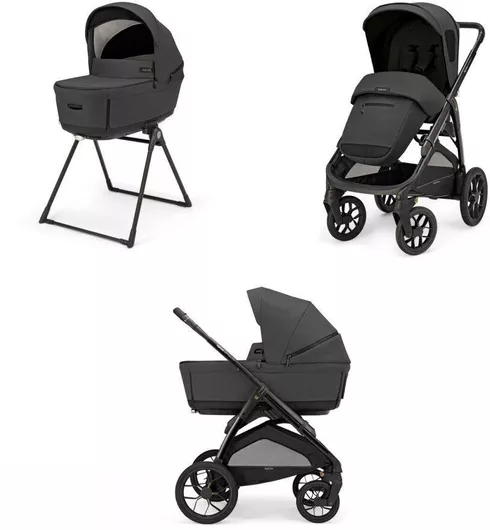 Καρότσι Μωρού Inglesina Aptica XT Duo Ρυθμιζόμενο 2 σε 1 Kατάλληλο για Nεογέννητο Magnet Grey 10.4kg