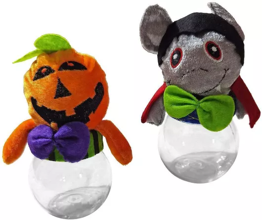 Αποκριάτικο Αξεσουάρ Βαζάκι Γλυκών για Halloween από Πλαστικό 1τμχ