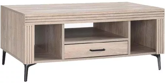 Τραπεζάκι Σαλονιού Ορθογώνιο Board Ξύλινο Sonoma Μ100xΠ63xΥ44cm