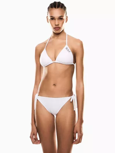 Emporio Armani Set Bikini Λευκό