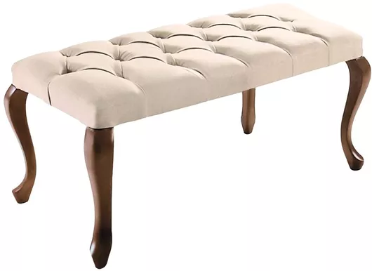 Σκαμπό Ταμπουρέ Επενδυμένο με Βελούδο Μπεζ