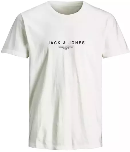Jack & Jones T-shirt Λευκό