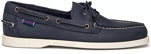 Sebago Docksides Portland Δερμάτινα Ανδρικά Μοκασίνια Μπλε