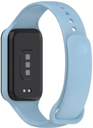Best Accessories Strap Silicone Light Blue Xiaomi Mi Band 8 Active Redmi Smart Band 2