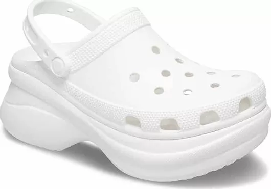 Crocs Classic Bae Γυναικεία Ανατομικά Σαμπό Λευκό