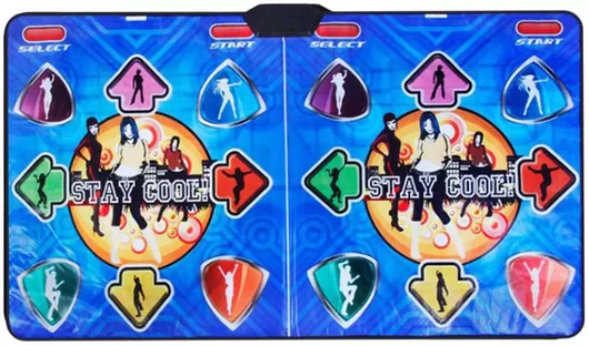 Μουσικό Χαλί Stepmania Coilmix Ασύρματο με Διπλό Μαξιλάρι