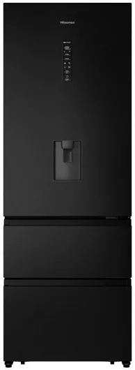 Ψυγειοκαταψύκτης Hisense RT641N4WFE1 Total NoFrost Υ200xΠ70.4xΒ69.4cm Μαύρος