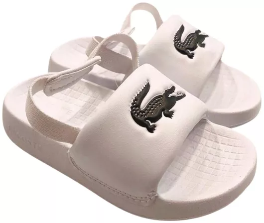 Lacoste Παιδικά Παπουτσάκια Θαλάσσης Λευκό