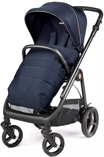 Καρότσι Μωρού Peg Perego Veloce Ρυθμιζόμενο Kατάλληλο για Nεογέννητο Blue Shine 10.7kg