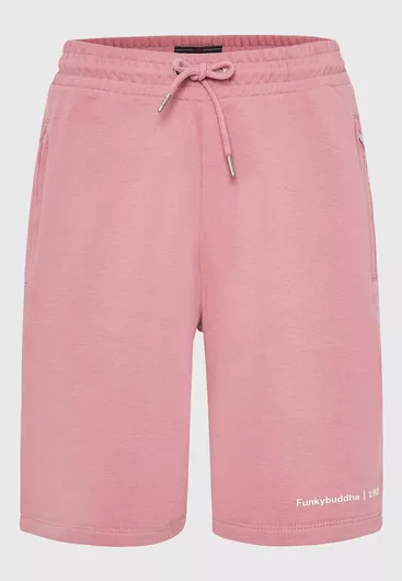 Funky Buddha Ανδρική Αθλητική Βερμούδα Ροζ