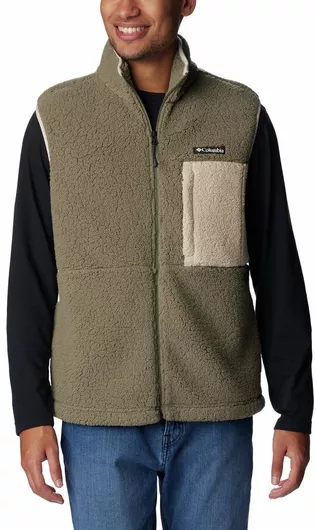 Columbia Αμάνικο Μπουφάν Χακί