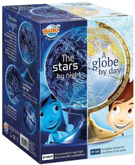 Buki Day Night Globe Εκπαιδευτικό Παιχνίδι Γνώσεων για 8+ Ετών