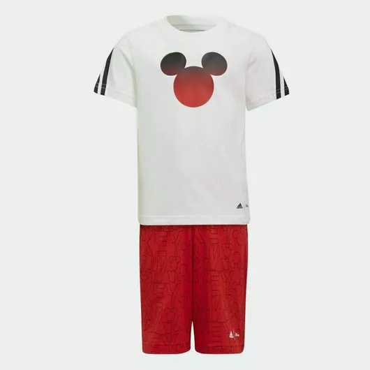 Παιδικό Σετ με Σορτς adidas Καλοκαιρινό 2τμχ Λευκό