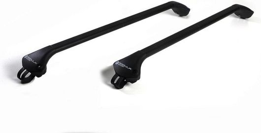 Suzuki Jimny 1998-2012 Μπάρες Οροφής Αλουμινίου Modula για οχήματα με παράλληλες μπάρες οροφής με κενό - σετ 2 τεμαχίων