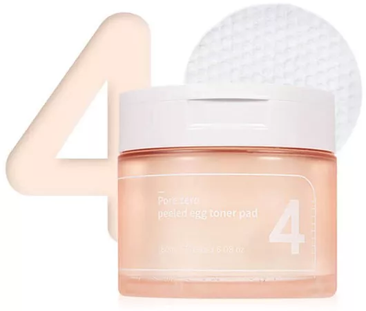Numbuzin Μαντηλάκια Τόνωσης No.4 Pore Zero Peeled Egg Pads 70 τεμάχια