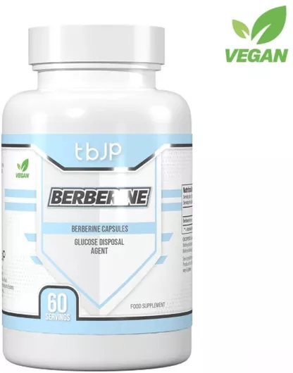 tbJp Berberine 500mg Special Dietary Supplement 60 Capsules