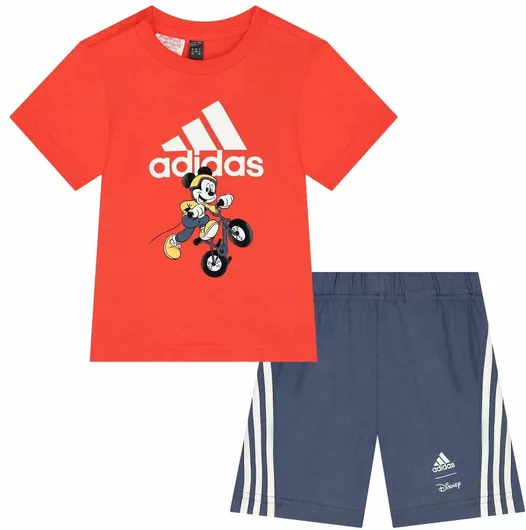 Παιδικό Σετ Ρούχων adidas Καλοκαιρινό 2τμχ Bright Red