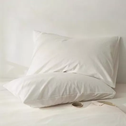 Σετ Μαξιλαροθήκες SpitiBazaar Λευκό 52x72cm