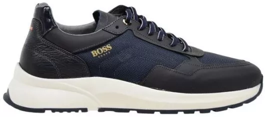 Boss Shoes Casual Ανδρικά Sneakers Blue Montreal