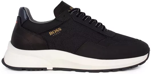 Boss Shoes Ανδρικά Ανατομικά Sneakers Μαύρο