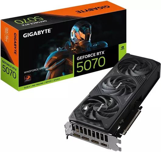 Κάρτα Γραφικών Gigabyte GeForce RTX 5070 12GB GDDR7 Windforce SFF