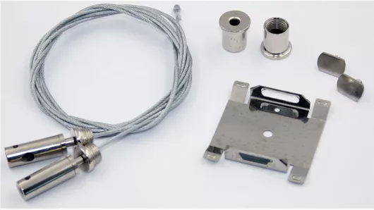 Gk Κρεμαστή Ανάρτηση Συρματόσχοινο 2m Leon 43-000668