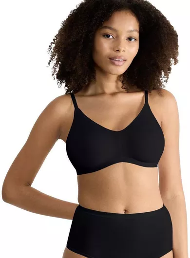Σουτιεν Sloggi Go Daily Cotton Soft Bra Μαύρο