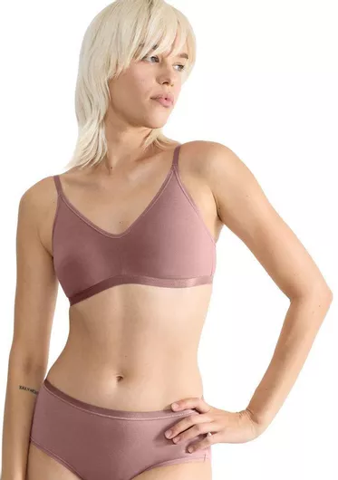 Soutien Sloggi Go Daily Cotton Soft Bra Κακάο