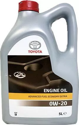 Λάδι Αυτοκινήτου Toyota Advanced Fuel Economy Extra Συνθετικό 0W-20 5lt