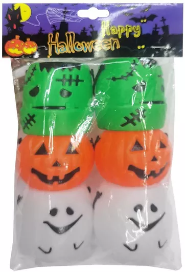 Μπωλάκια Halloween Σετ 6 τεμαχίων - Carnavalista 232521 (Διαστάσεις Σετ: 26x18cm)