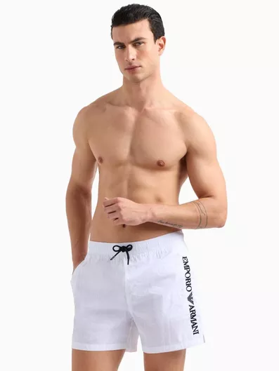 Emporio Armani Ανδρικό Μαγιό Σορτς Λευκό