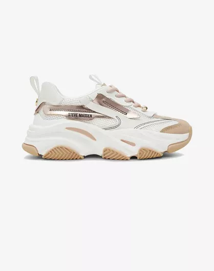 Steve Madden Possession-e Γυναικεία Chunky Sneakers Κρεμ
